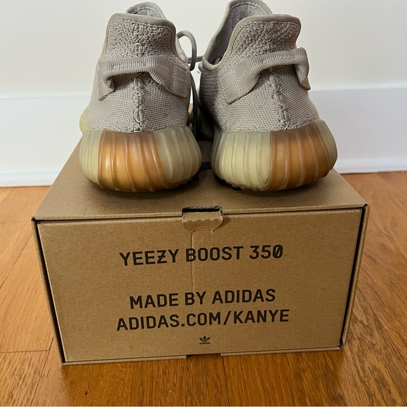 Addias Yeezys 350 - Authentic - Sz 10 - cream - used with box - Picture 5 of 5
